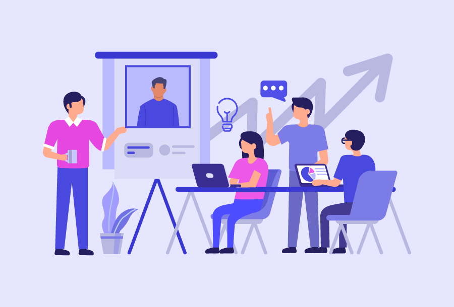 6 efficient ways to conduct remote team meetings with least wasted time