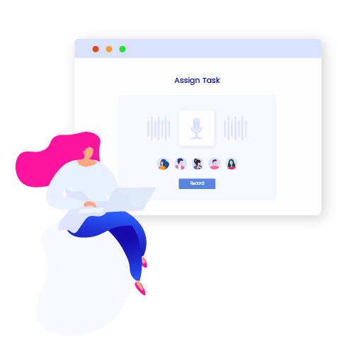 Stafftimerapp assign task feature